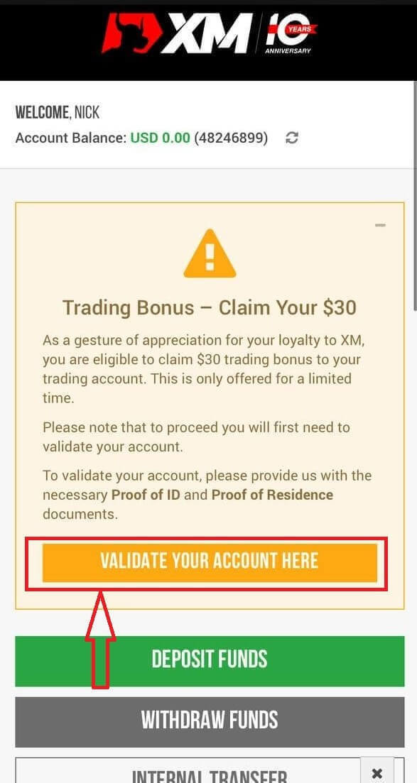 Cara Masuk dan Memverifikasi Akun di XM Cara Masuk dan Memverifikasi Akun di XM