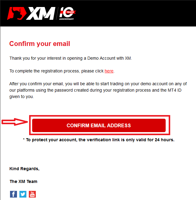 Wéi opmaachen en Demo Kont op XM Wéi opmaachen en Demo Kont op XM