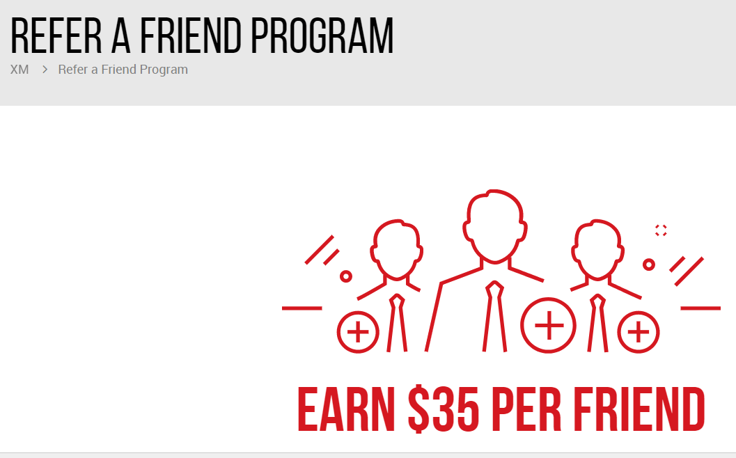 XM référer un programme d'ami - jusqu'à 35 $ par ami XM référer un programme d'ami - jusqu'à 35 $ par ami